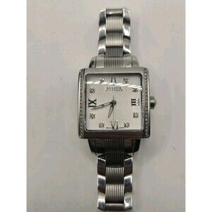Accutron by Bulova 63R103 Masella Diamond Silver Band Women's Watch $950